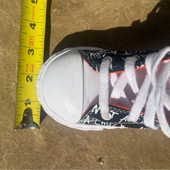 Converse Untitled Hi Top Sneaker Toddler Size 9 Black White "Not A Chuck" - Picture 12 of 12